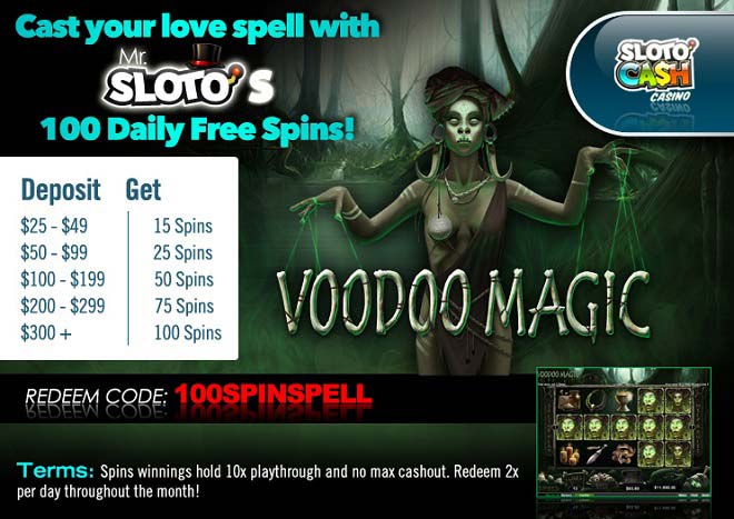 Sloto'Cash Free Spins